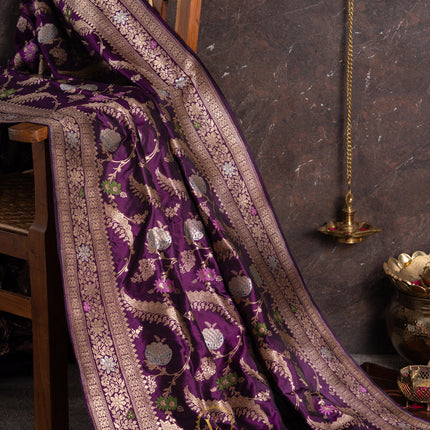 Pure Banaras katan silk-VSPBS22