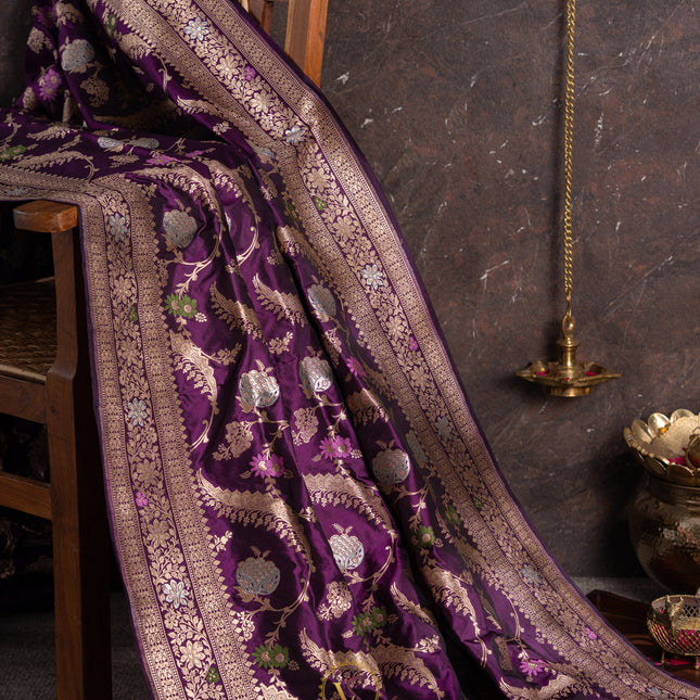 Pure Banaras katan silk-VSPBS22