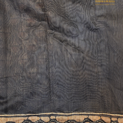 Chanderi Saree-VSC50 Brown
