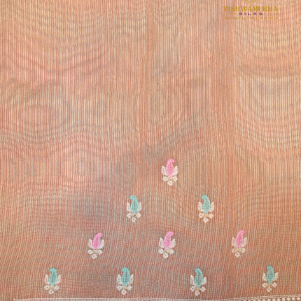 Organza Petit Work-VSOF13 peach