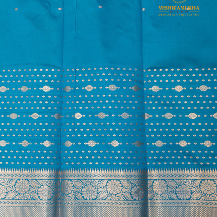 Semi Soft Pattu-VSSP52B Bottle Green