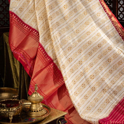 Pure Ikkat Silk-VSPIS01