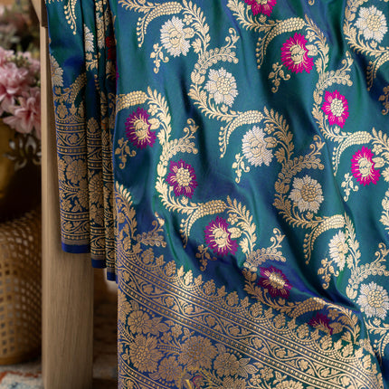 Pure Banarasi Katan Silk-VSPBS15