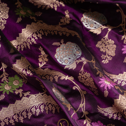 Pure Banaras katan silk-VSPBS22
