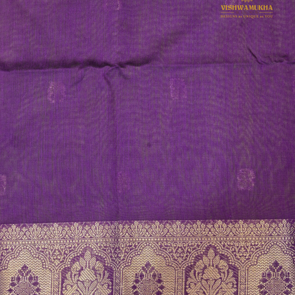 Chanderi Sarees-VSC42A Mehandi Green