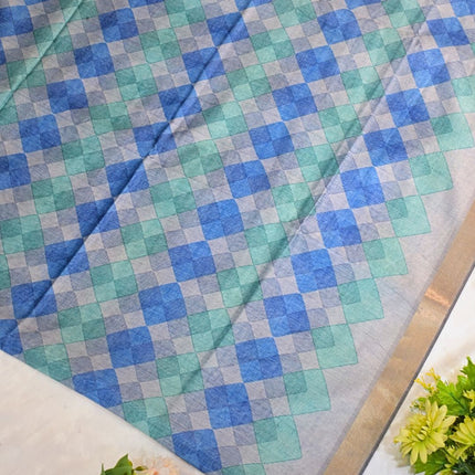Maheswari Silk Sarees-VSMSS02 Blue
