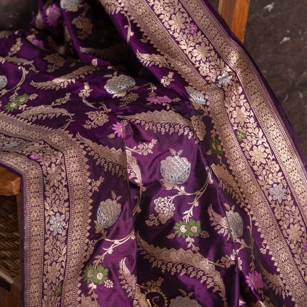 Pure Banaras katan silk-VSPBS22