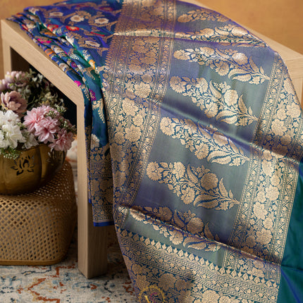 Pure Banarasi Katan Silk-VSPBS15