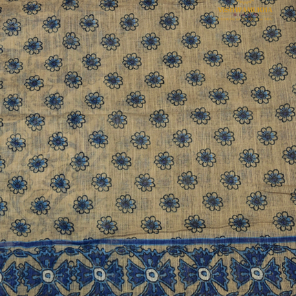 Linen Sarees-VSL14 Mehandi
