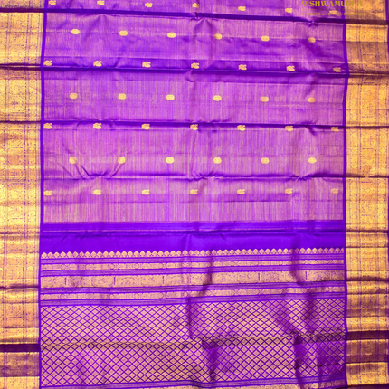 Pure Kanchipuram Silk-VSKP401 Purple