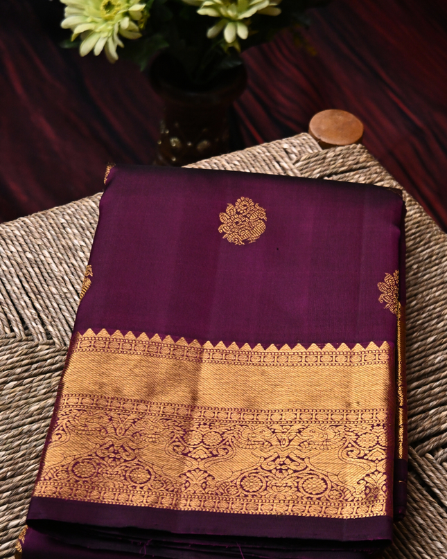 Kanchipuram Silk Saree-VSKP41