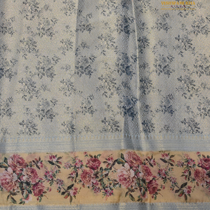 Semi Chiniya Silk Sarees-VSCS1B Lavender