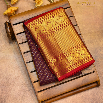 Pure Kanchipuram Silk-VSKP336