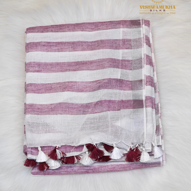 Cotton Linen-VSL21B Burgundy