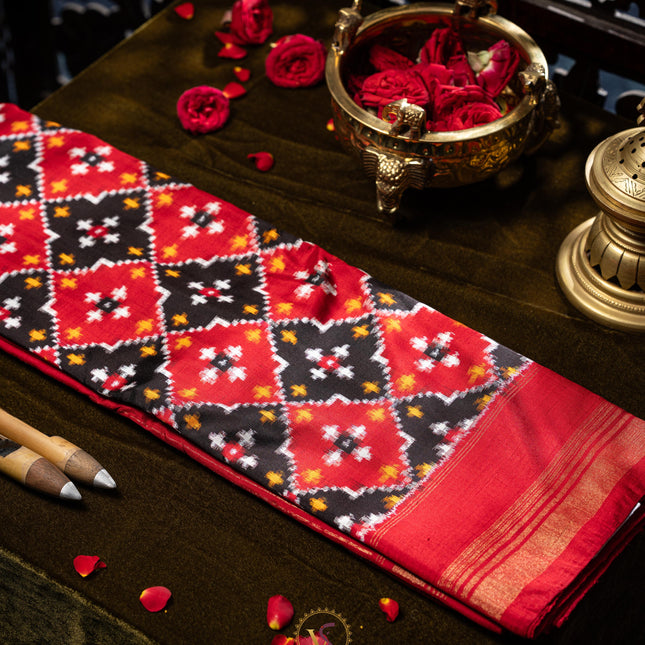 Pure Ikkat Silk-VSPIS02