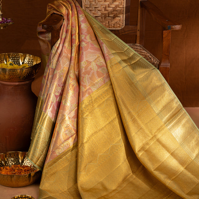 Kanchipuram Silk Saree-VSKP44