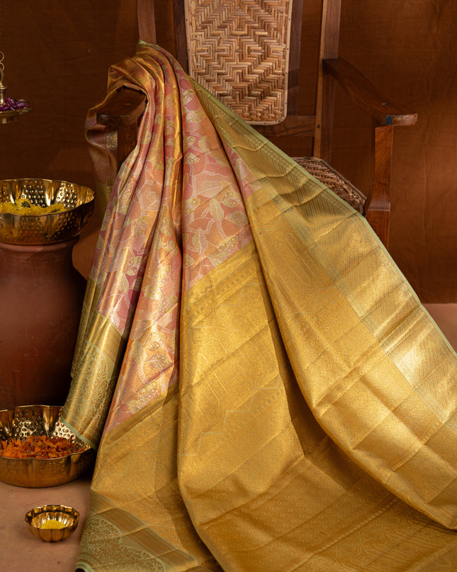 Kanchipuram Silk Saree-VSKP44