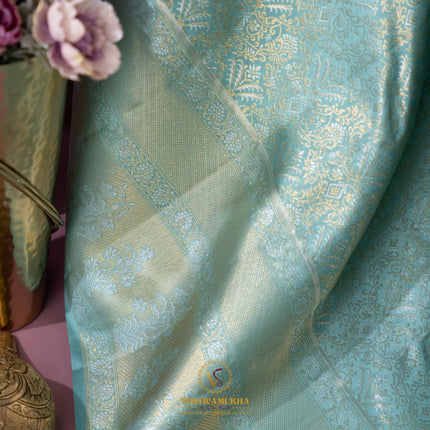 Kanchipuram Silk Saree-VSKP108