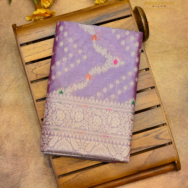 Banaras Soft Silk-VSBS3 Lilac