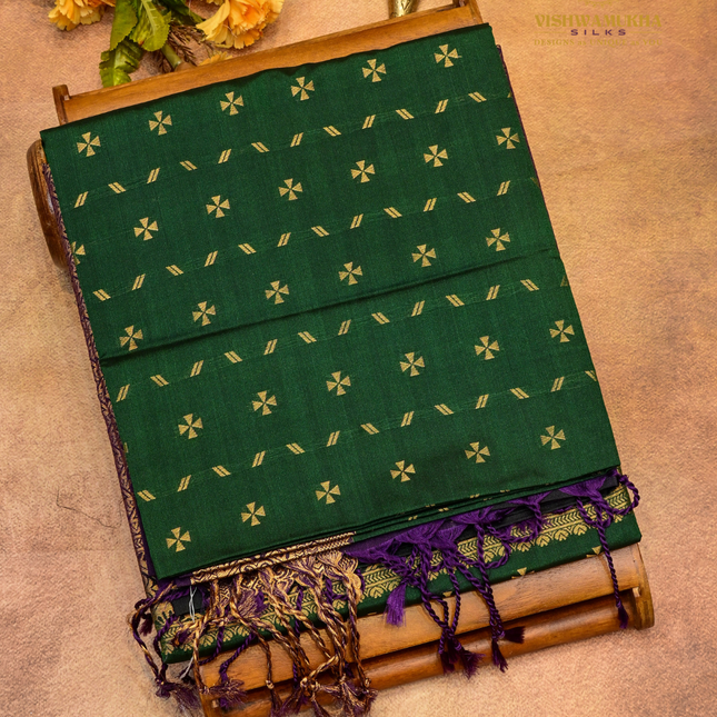 Soft Silk-VSSP57A Bottle Green