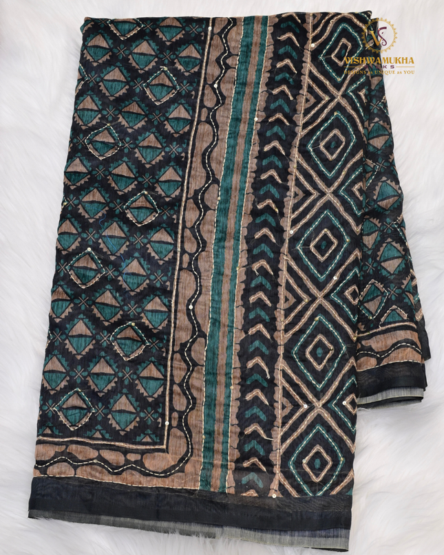 Chanderi Saree-VSC50B