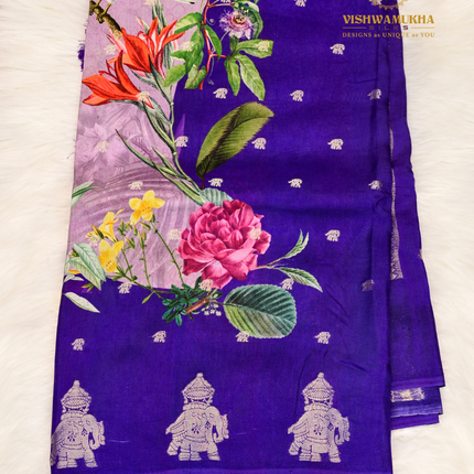 Dola Silk-VSD1C Blue purple