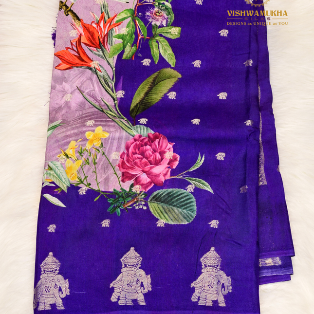 Dola Silk-VSD1C Blue purple