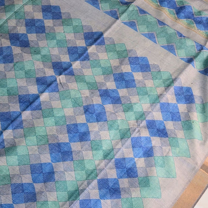 Maheswari Silk Sarees-VSMSS02 Blue