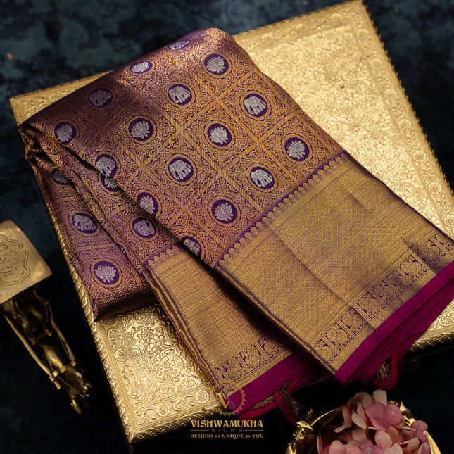 Pure Kanchipuram Silk-VSKP157