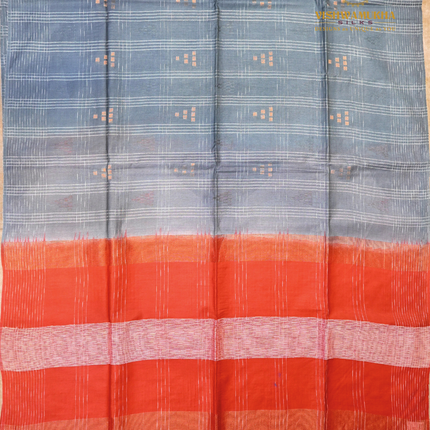 Chanderi Saree-VSC15 Gray