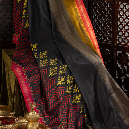 Pure Ikkat Silk-VSPIS03