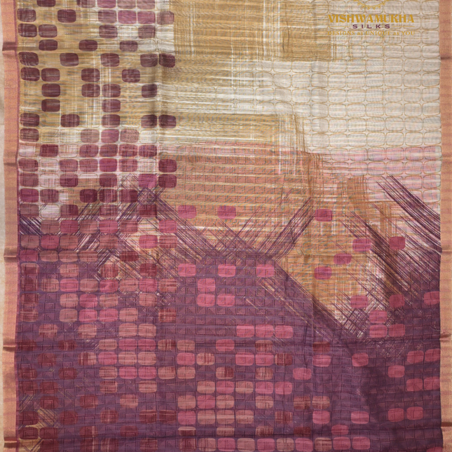 Linen Silk-VSL23B Mehandi Green