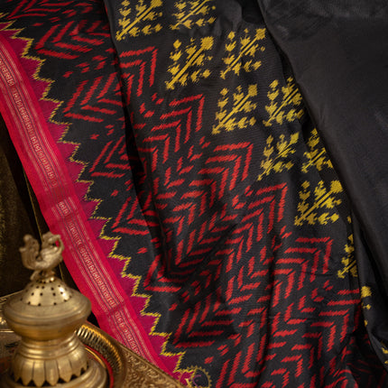 Pure Ikkat Silk-VSPIS03
