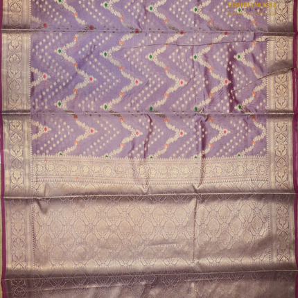 Banaras Soft Silk-VSBS3 Lilac