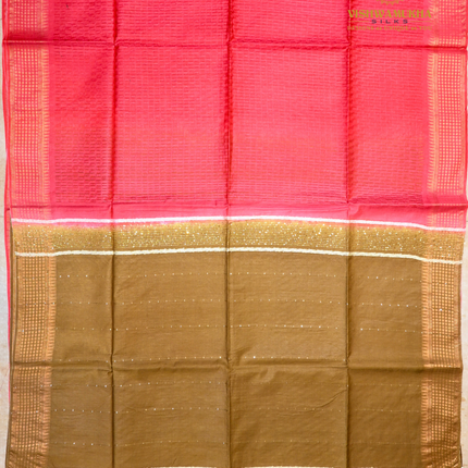 Chanderi Saree-VSC23 Pink