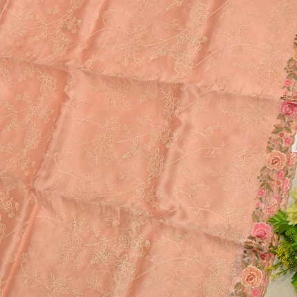 Glass Organza Sarees-VSOF011