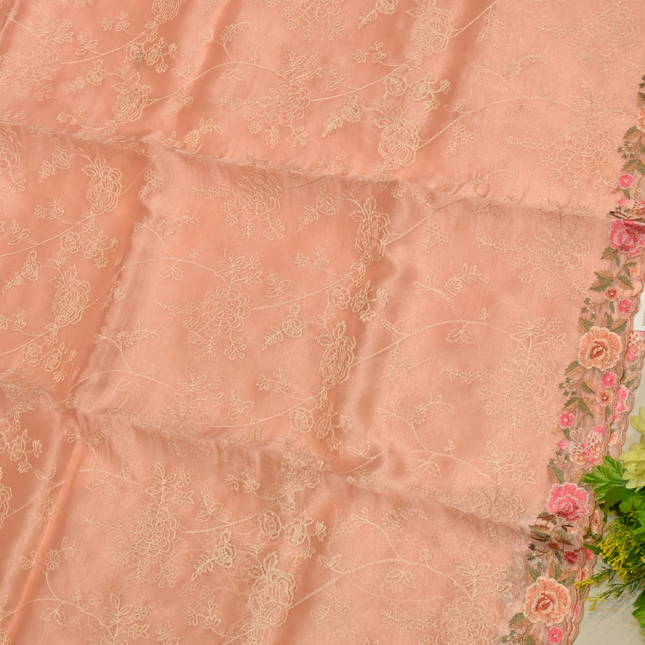 Glass Organza Sarees-VSOF011