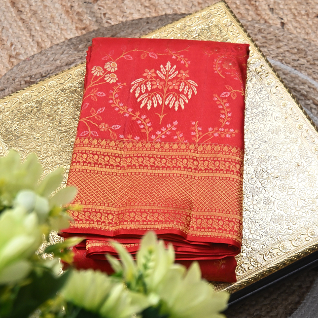Kanchipuram Silk Saree-VSKP77