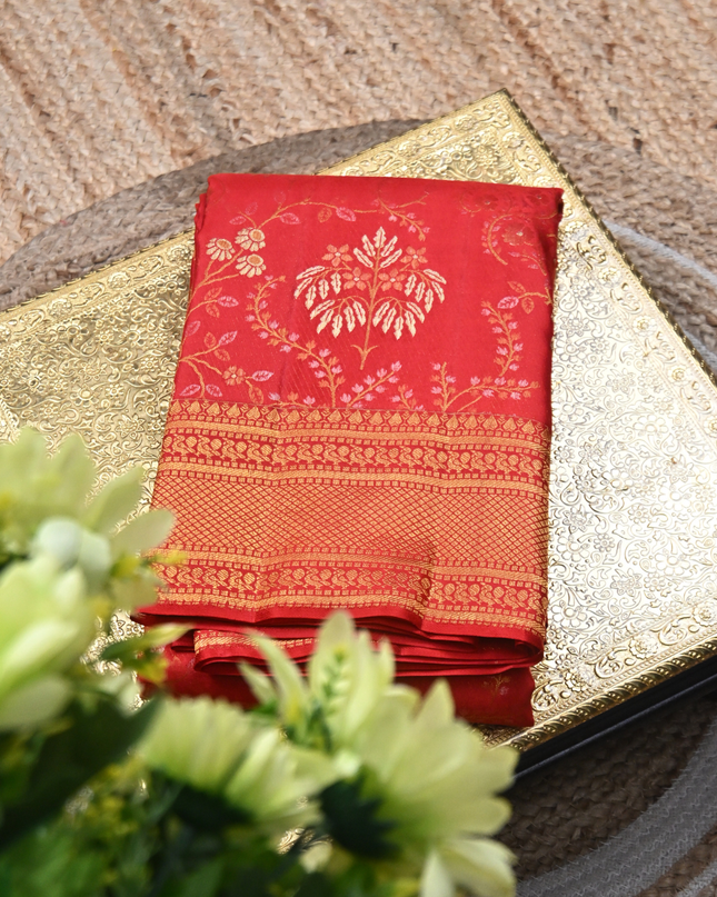 Kanchipuram Silk Saree-VSKP77