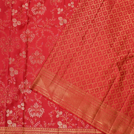 Kanchipuram Silk Saree-VSKP77