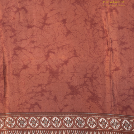 Crepe Sarees-VSCRP7B Brown