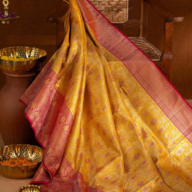 Kanchipuram Silk Saree-VSKP15