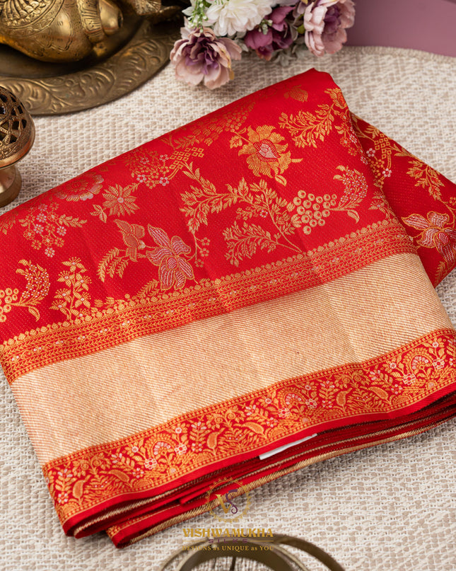 Kanchipuram Silk Saree-VSKP110