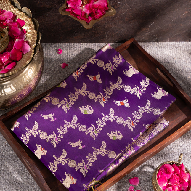 Pure Banaras katan silk-VSPBS25