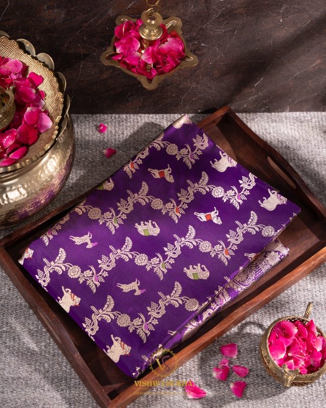 Pure Banaras katan silk-VSPBS25