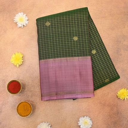 Kanchipuram Silk Saree-VSKP100