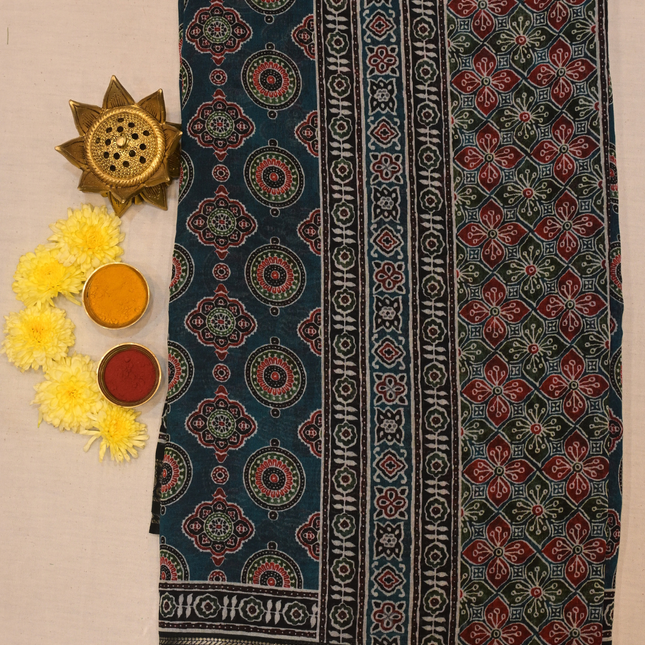 Ajrak Sarees-VSAJ3