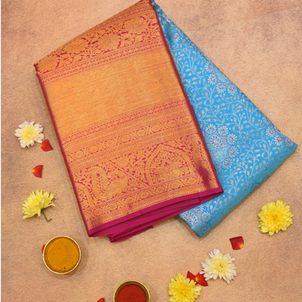 Kanchipuram Silk Saree-VSKP144
