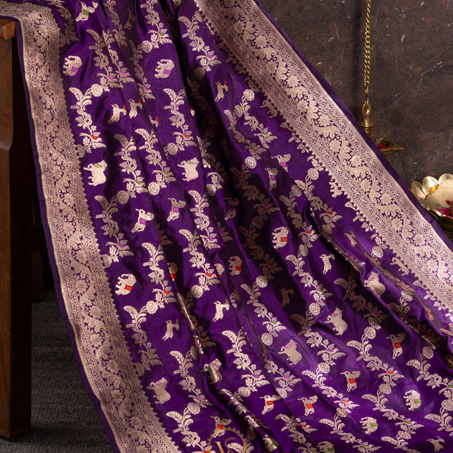 Pure Banaras katan silk-VSPBS25