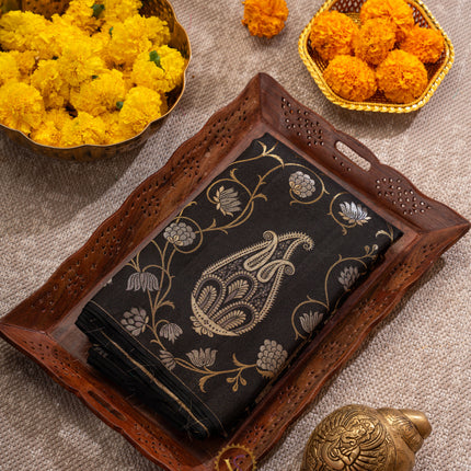 Kanchipuram Silk Saree-VSKP96